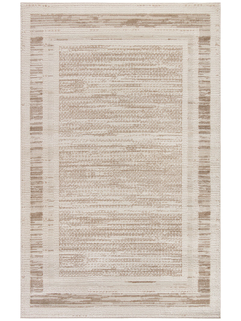 Serenity Home SRH07 Mocha/Ivory 3'11" x 5'11" Rug