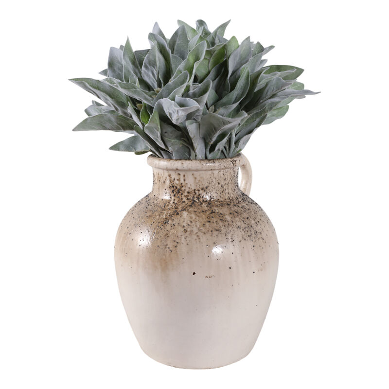 Textured Terracotta Jug Vase image number 1