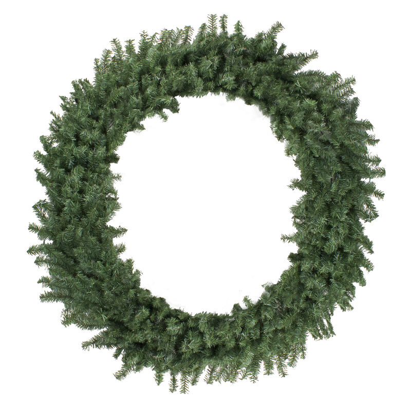 Canadian Pine Commercial Artificial Christmas Wreath  72-Inch  Unlit image number 1