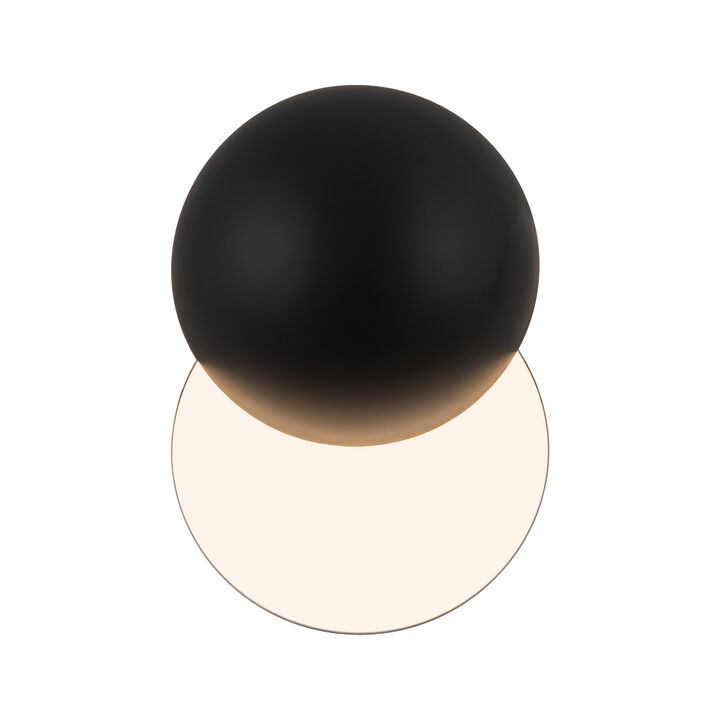 Void 12-in Damp-Rated Dimmable LED Wall Sconce