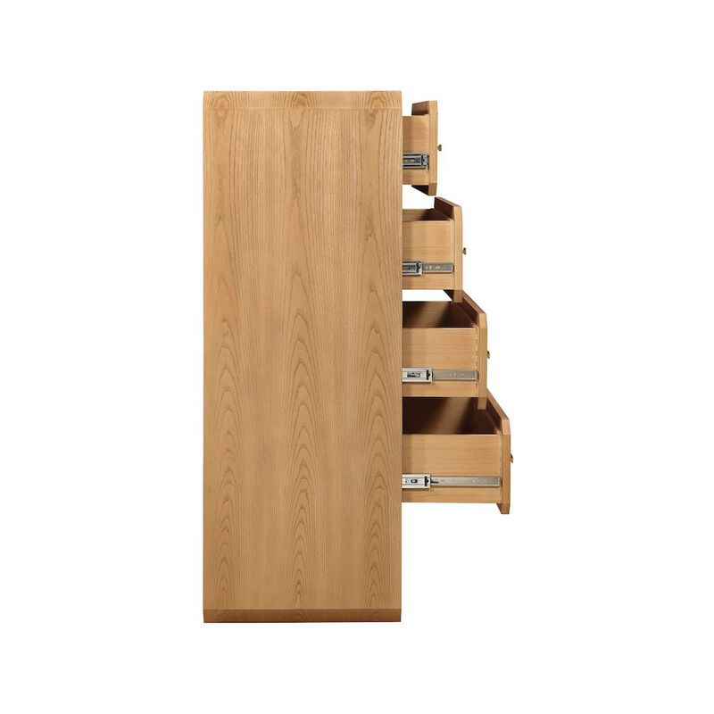 Meridian Furniture Parker Natural Ash Veneer Chest