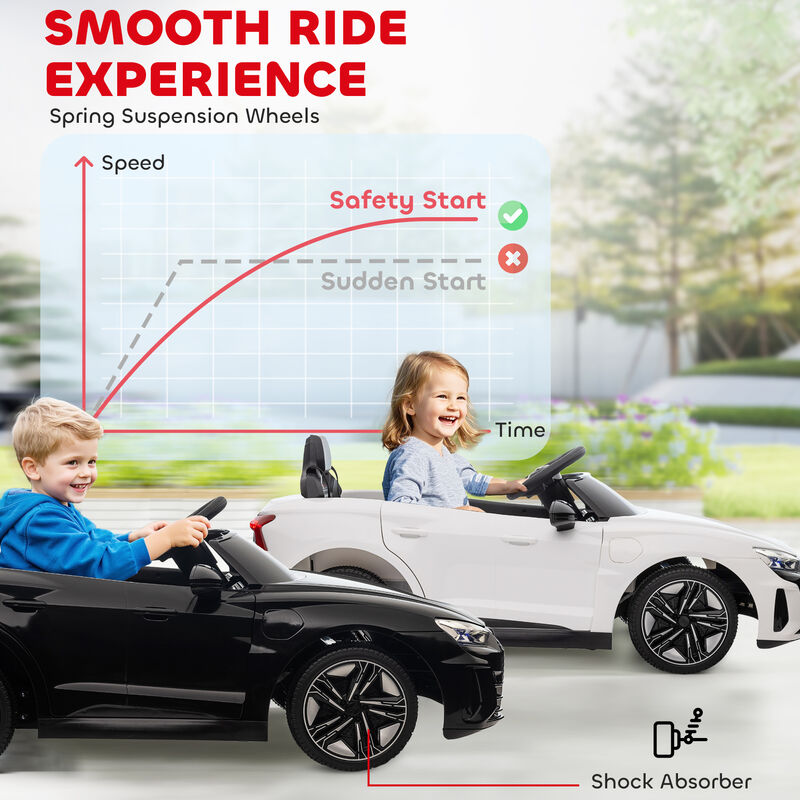BreeBe Audi RS e-tron GT 12V Ride On Car for Kids with Parent Remote image number 6