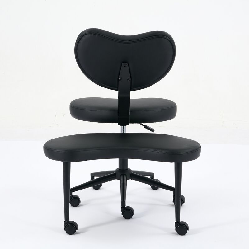GOODSILO Flexible Seating Meditation Chair With Adjustable Footstool And Lumbar Support For Active Sitting Positions image number 8