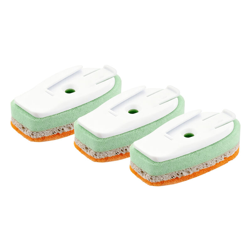 Gourmet Easy Dishwand Sponge Refills for Soap Dispenser, Non-Scratch, 3Pack image number 0