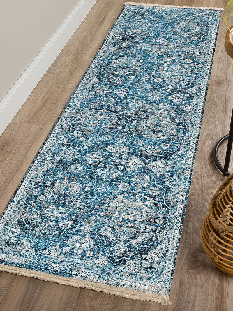 Marbella MB4 Navy 2'3" x 7'6" Rug