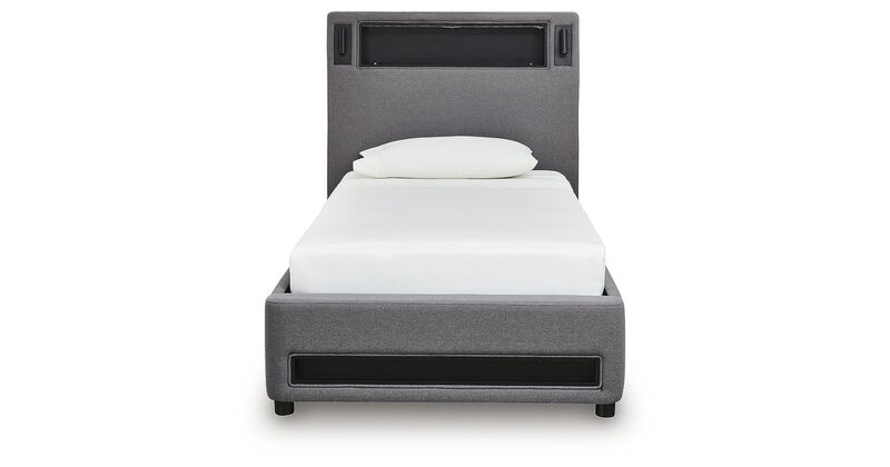 Cayberry Twin Upholstered Bed image number 2