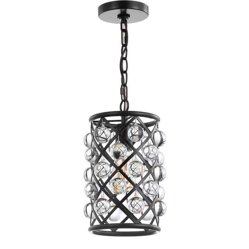 Gabrielle Metal/Crystal LED Pendant