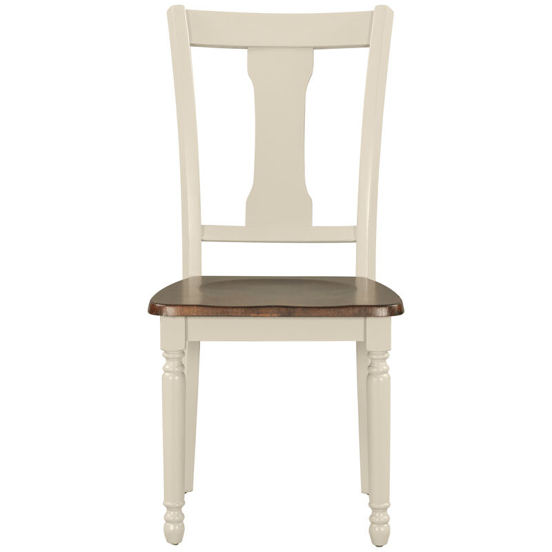 Merax 6-Piece Dining Table Set 4 Chairs with Bench