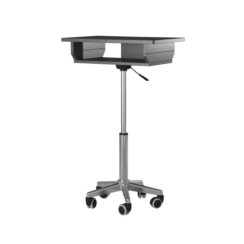 Techni Mobili Folding Table Laptop Cart. Color: Graphite