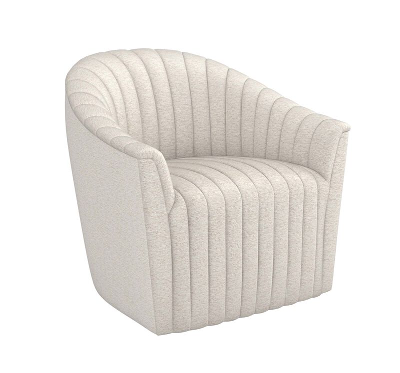 Channel Swivel Chair - Down