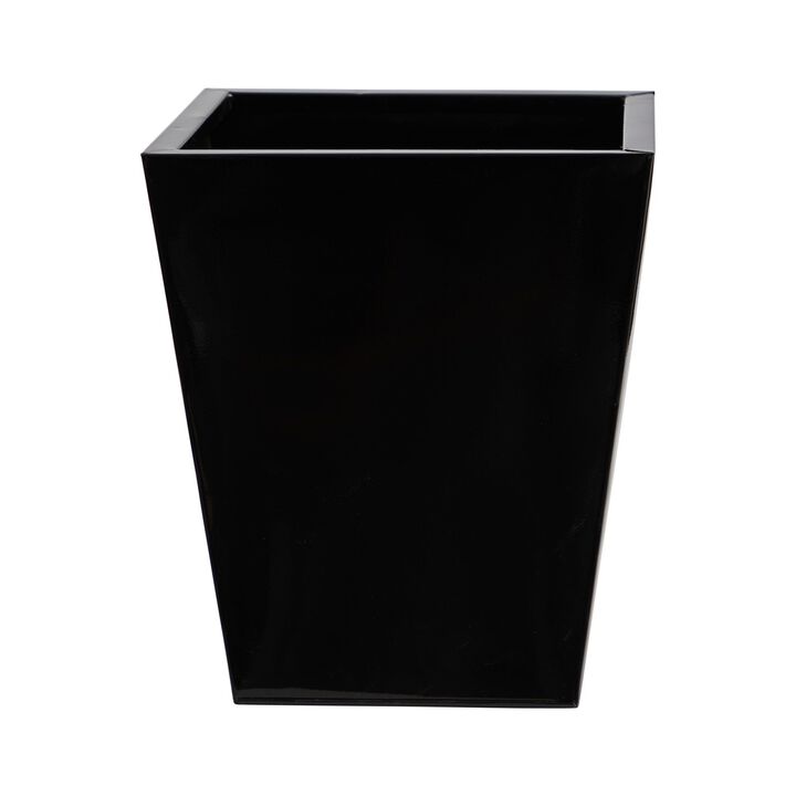 Nearly Natural 15-in Classic Square Metal Planter