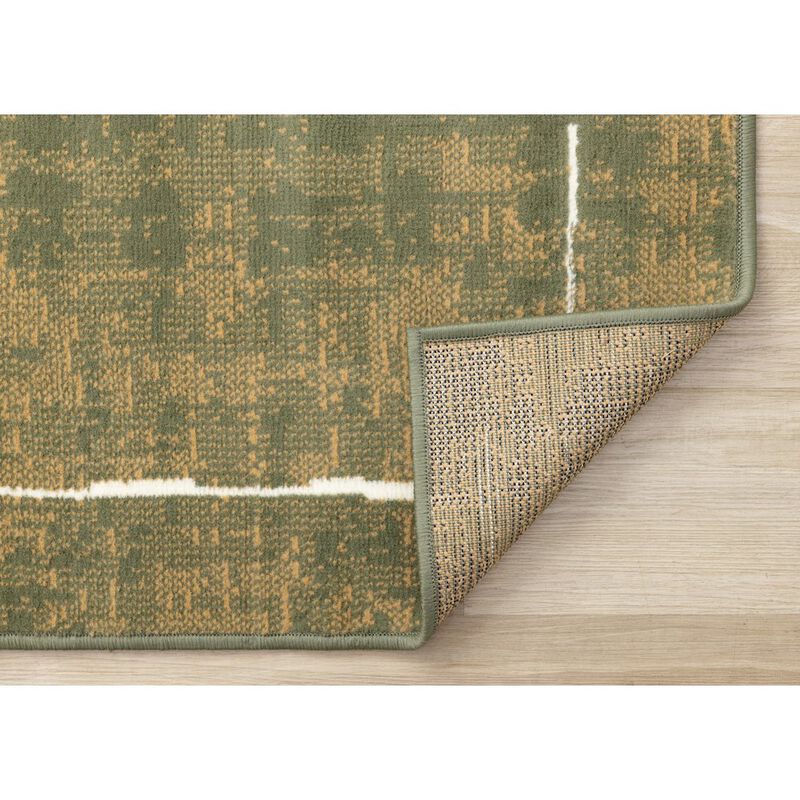 Novelle Home Green 5x7 Soccer Rug, Football Rug and Soccer Mat, Boys Room Rug image number 5