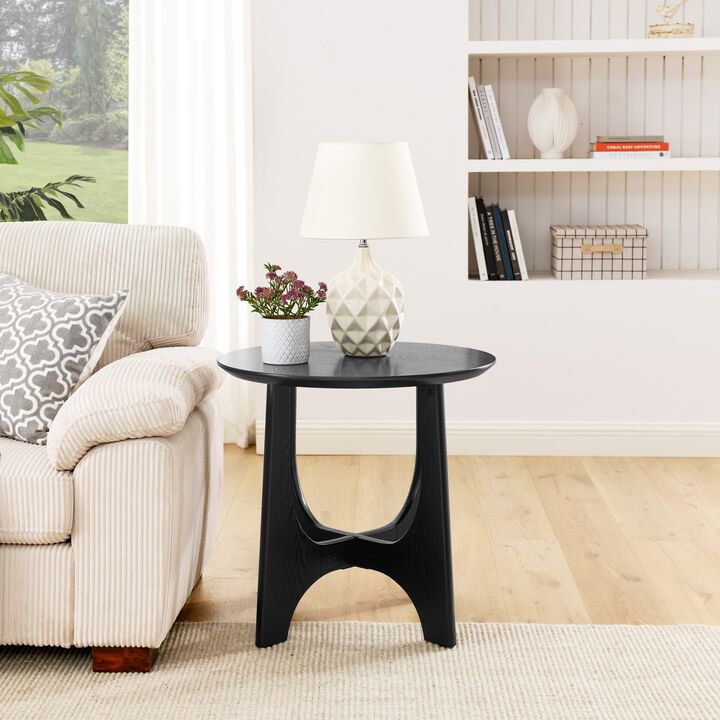 Zuspvo Round End Table
