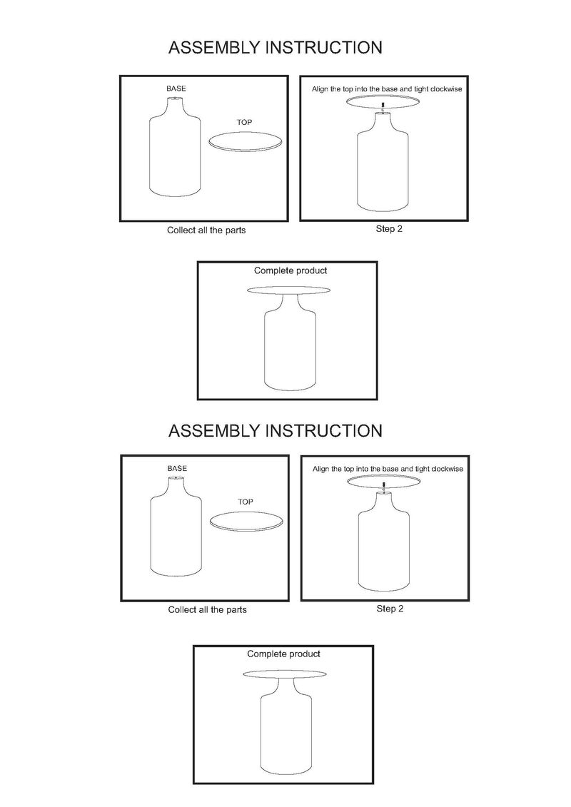 Zoe 20 Inch Modern Round Iron Side Table with Pedestal Base, Matte Black