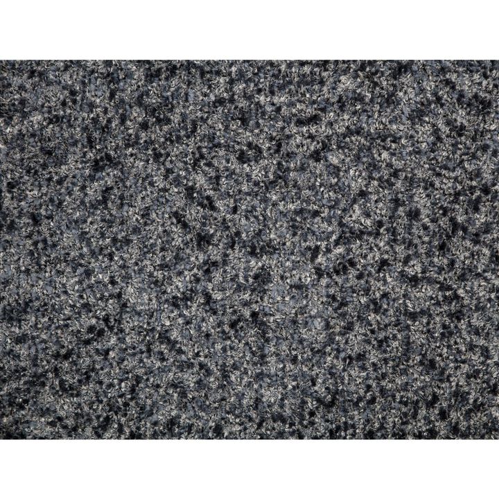 Emilia Lounge Chair in Charcoal Blue Boucle Fabric