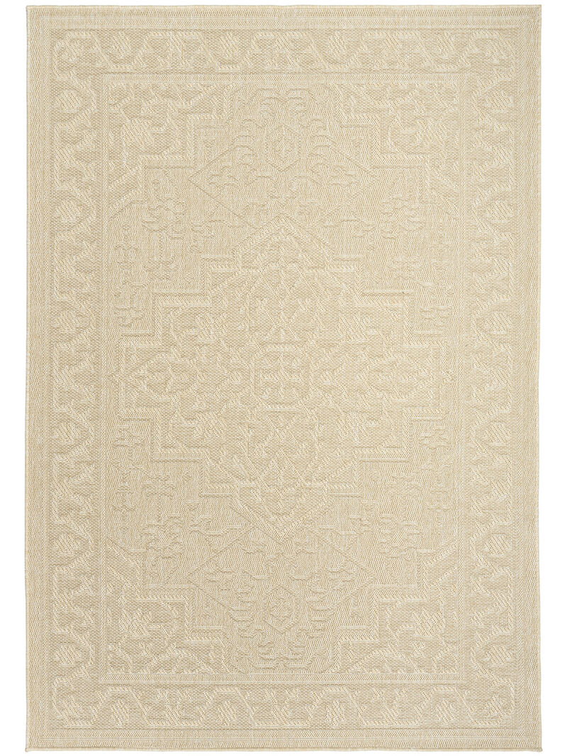 Tulum TLM05 Cream 4' x 6' Rug