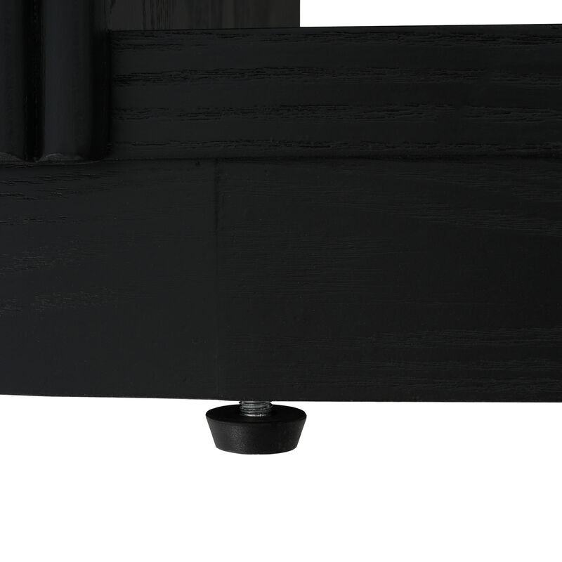 Merax Modern Entryway Console Table Slim Sofa Table Open Shelf Elegant Wood Grain Multi-Functional Hallway Table