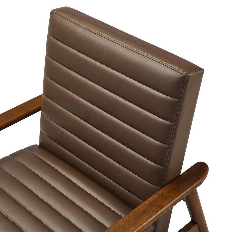 Jensen Vegan Leather Accent Chair image number 6