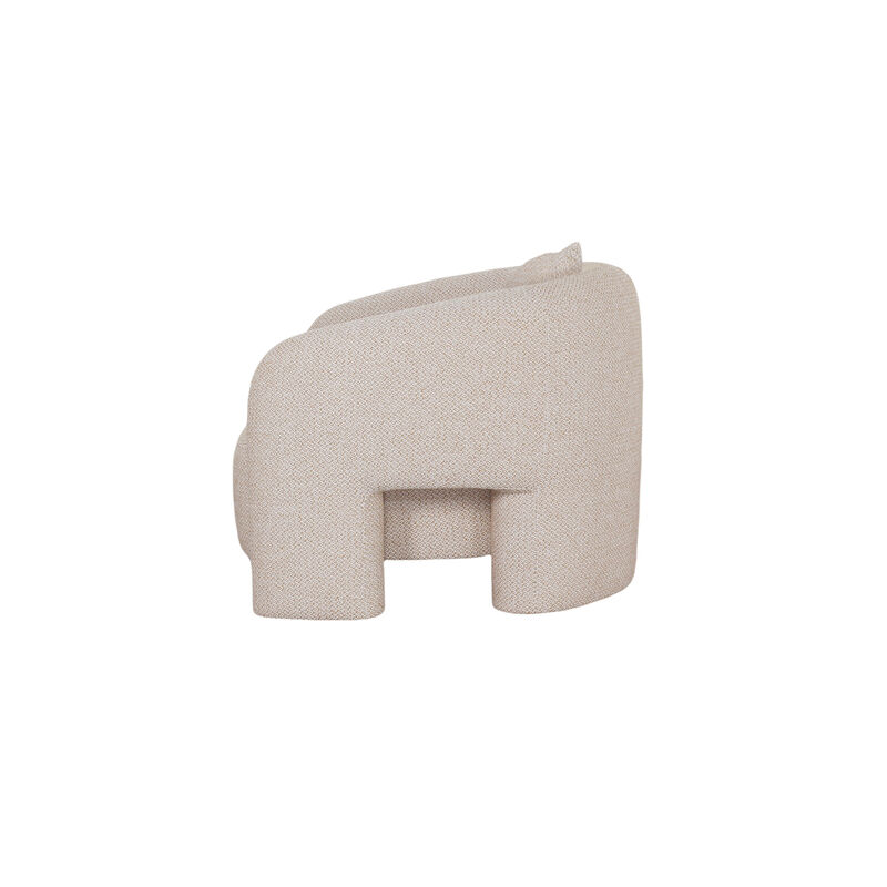 Sylvia Beige Accent Chair