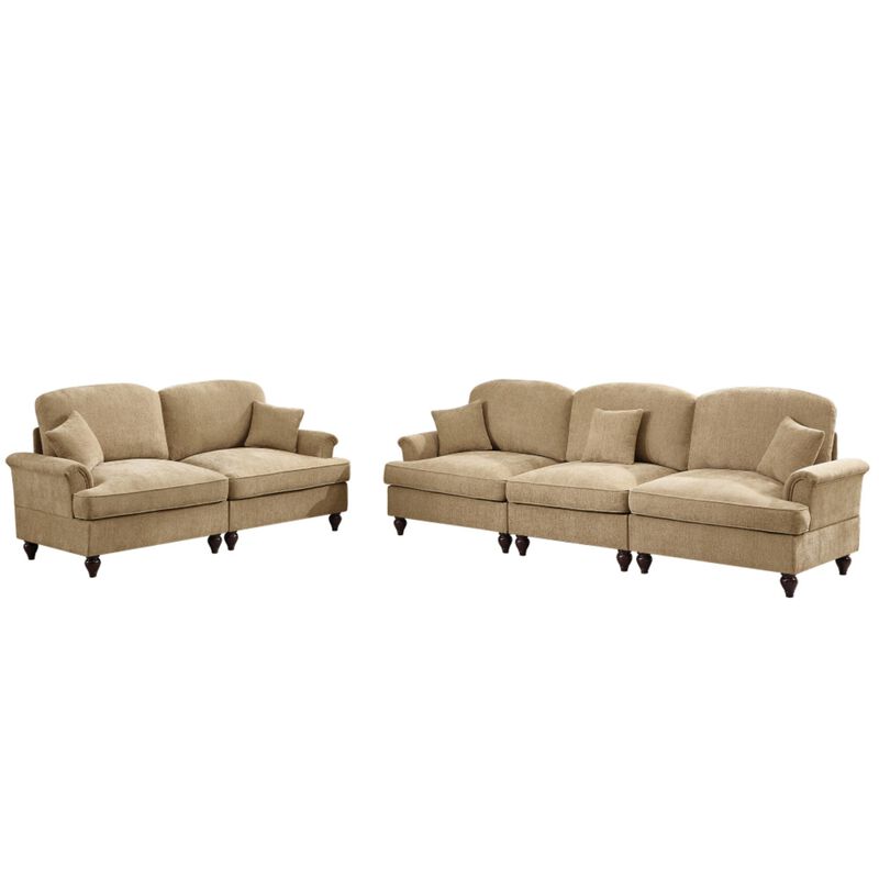 Baxpaf Mid-Century Modern Modular Sofa Set image number 0