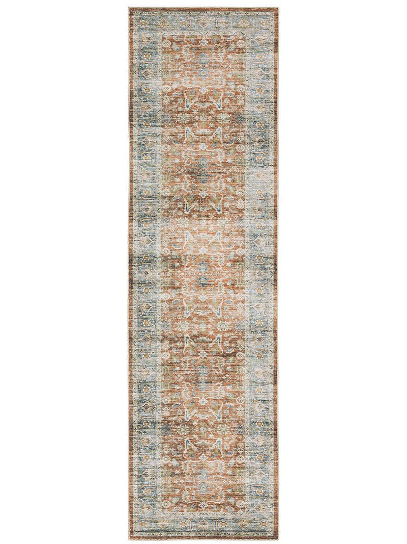 Charleston 2' x 8' Rust Rug image number 0