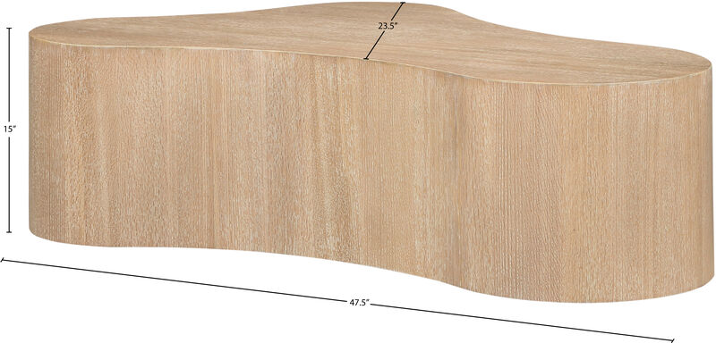 Meridian Furniture Zaire Natural Coffee Table image number 5