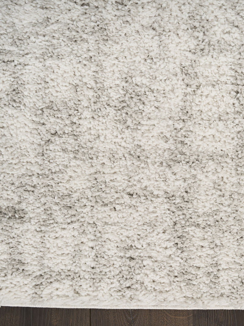 Modern Shag MMD06 Ivory/Gray 3'11" x 5'11" Rug