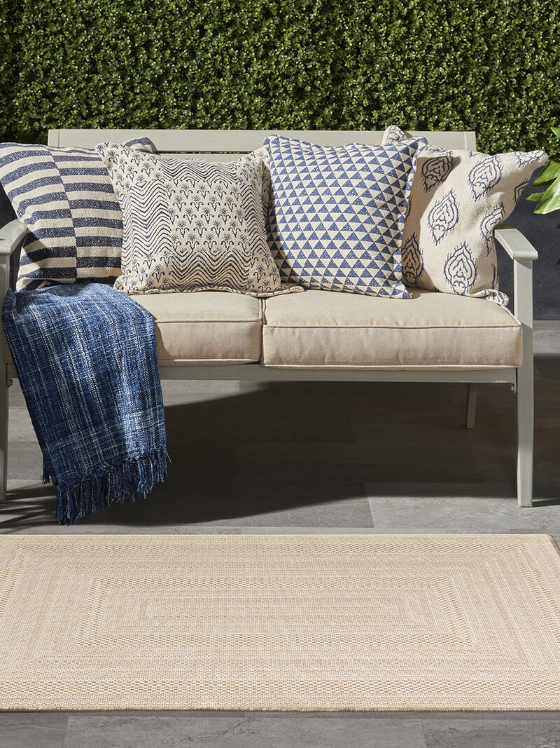 Tulum TLM04 Cream 4' x 6' Rug