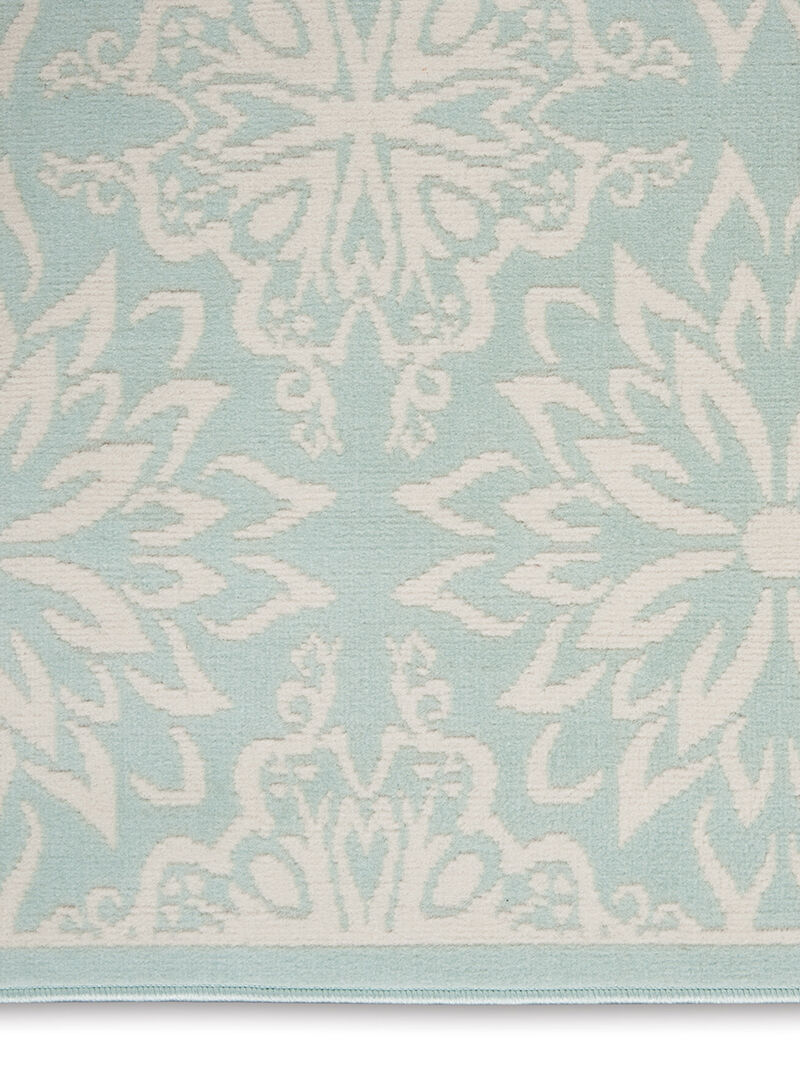 Jubilant JUB06 Ivory/Green 4' x 6' Rug