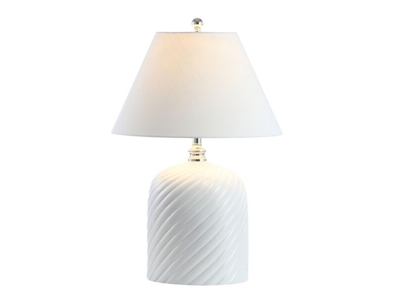 Serge Ceramic Bohemian Glam LED Table Lamp
