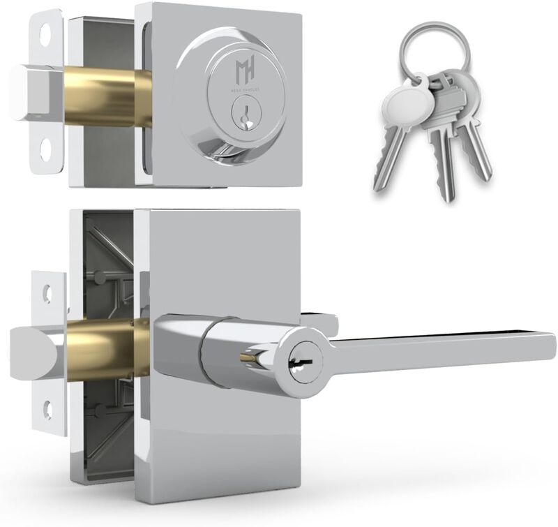 Mega Handles | Glamor Lever and Deadbolt Entry Combo