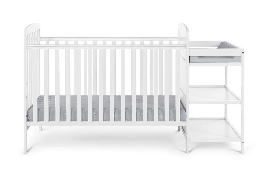Suite Bebe Ramsey 3-in-1 Crib and Changer Combo White