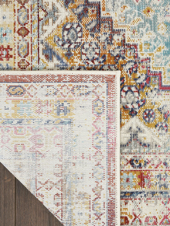 Vintage Kashan VKA09 Multicolor 7'10" x 9'10" Rug