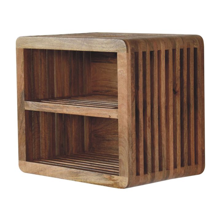 Artisan Furniture Solid Wood Soba Wall Mounted Bedside