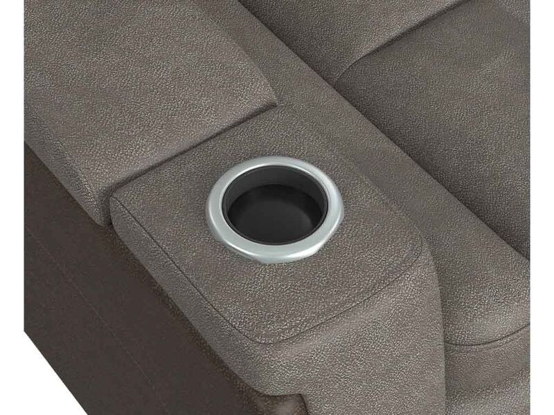 Lantana Power Recliner in Brown image number 2