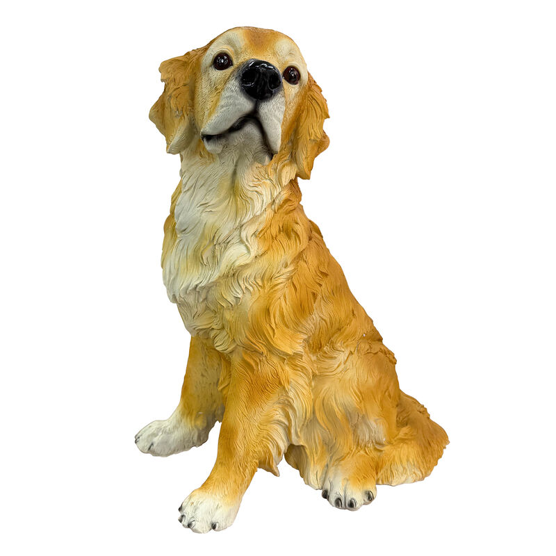 TATEUS Golden Retriever Garden Statue image number 0