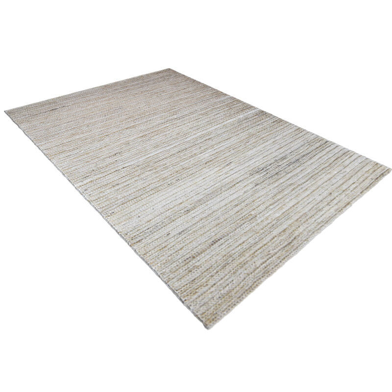 HAND KNOTTED SUMAK JUTE ECO-FRIENDLY Contemporary AREA RUGS  - Rectangle Contemporary, High Pile, Natural Fiber, Outdoor Indoor Handmade Area Rugs for Living Room (J00012) image number 2