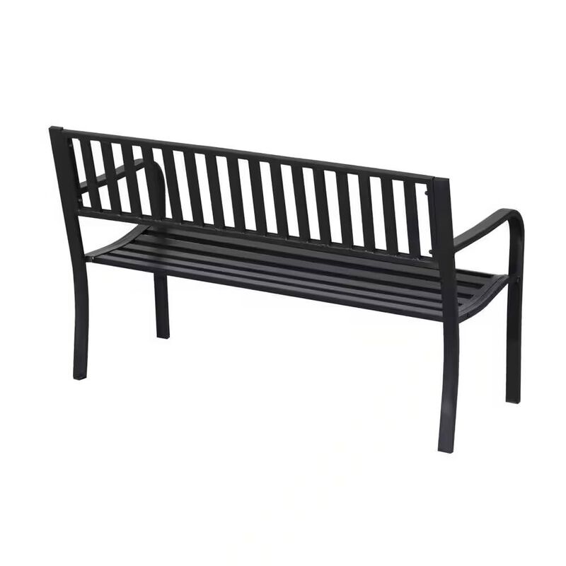 Outdoor Garden Bench with 550 lb Max Weight Capacity for Patio or Backyard