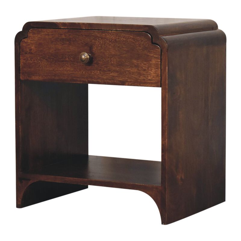 Artisan Furniture Solid Wood California Walnut Newton Bedside image number 3