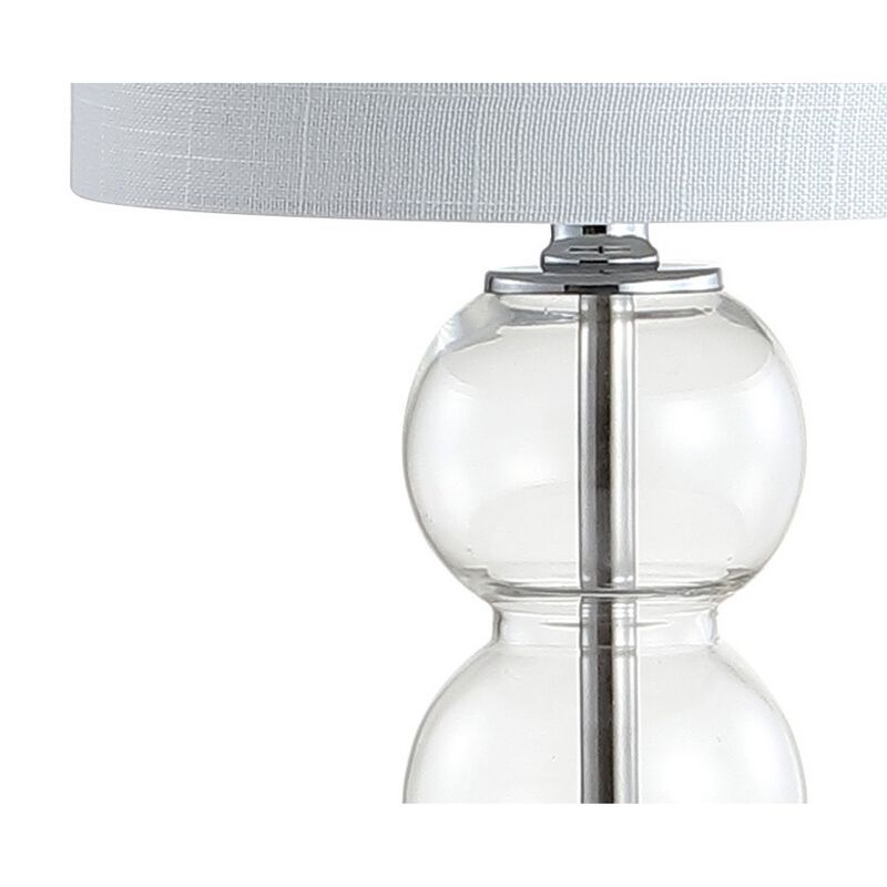 February Glassmetal LED Table Lamp