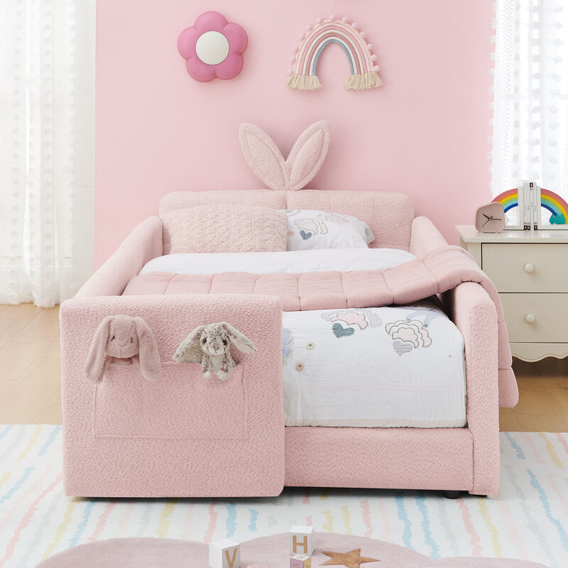 Wanrif Kids Upholstered Platform Bed image number 2
