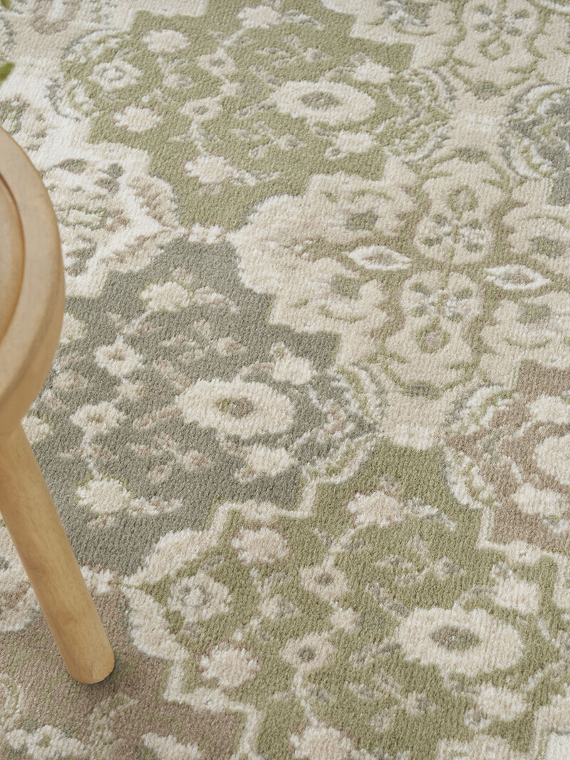 Grafix GRF31 Green 5'3" x 7'3" Rug image number 7
