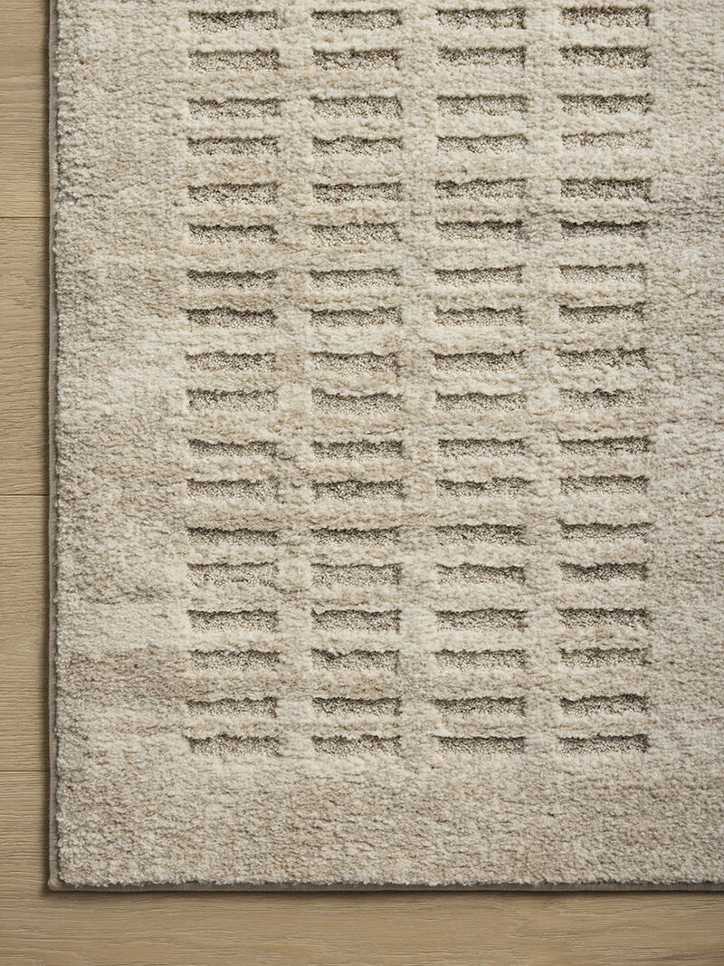 Monty MOT03 Ivory/Beige 5'3" x 7'6" Rug by Amber Lewis x Loloi image number 5