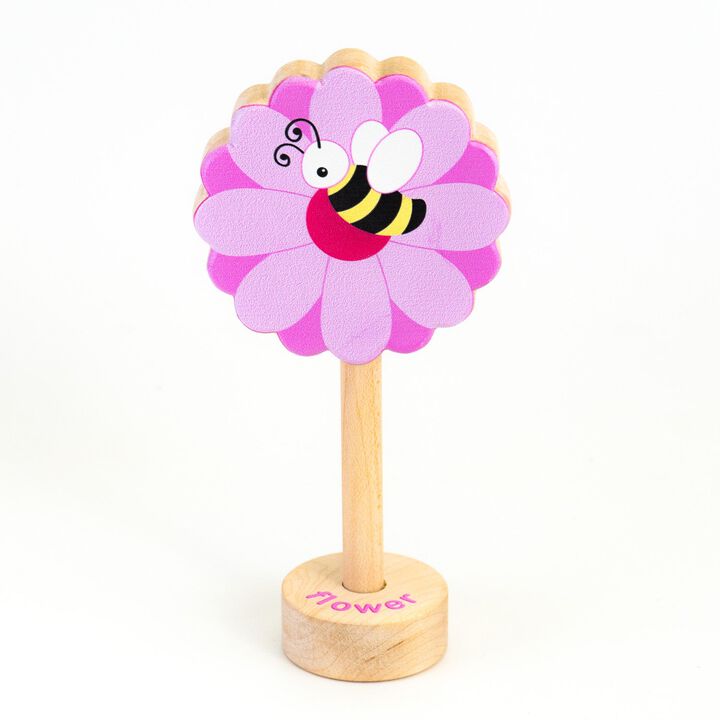 Grasp & Giggle Flower Rattle