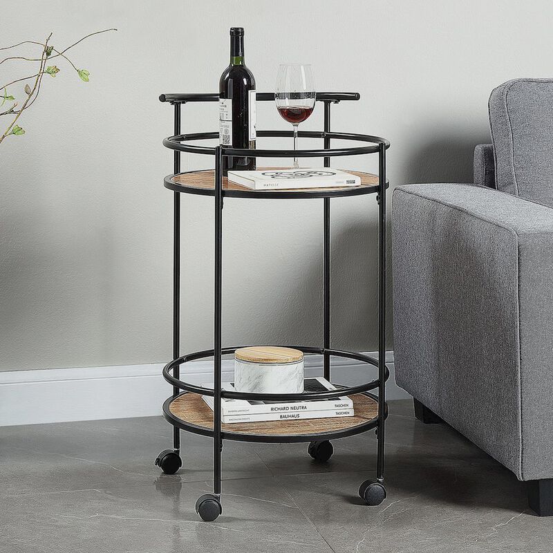 Convenience Concepts Designs2Go Charlie Serving Bar Cart