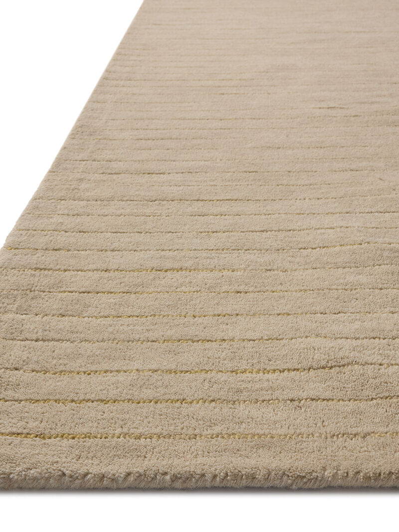 Henry HEY01 Beige/Wheat 5' x 7'6" Rug by Chris Loves Julia x Loloi image number 2
