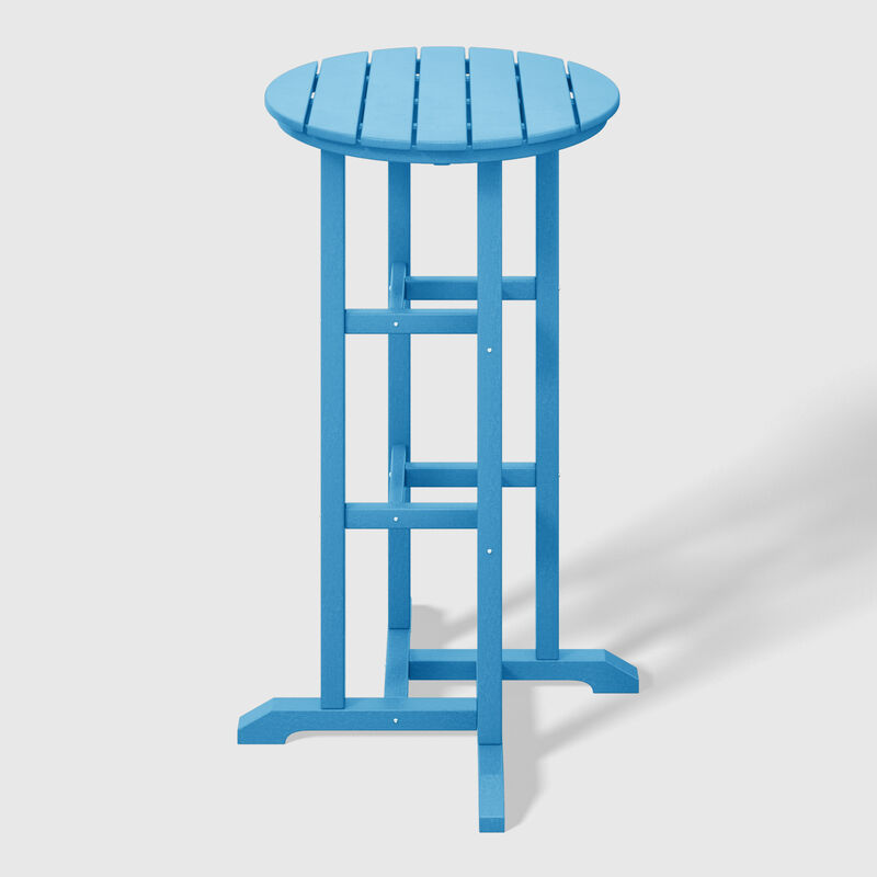 WestinTrends 42" Counter Height Round Outdoor Patio Bistro Bar Table