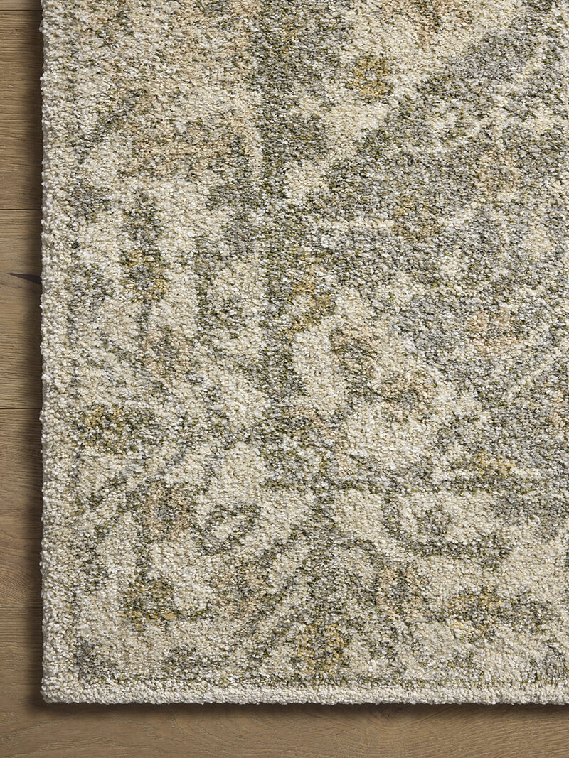 Tamryn TAM-01 Beige / Multi 18" x 18" Sample Rug by