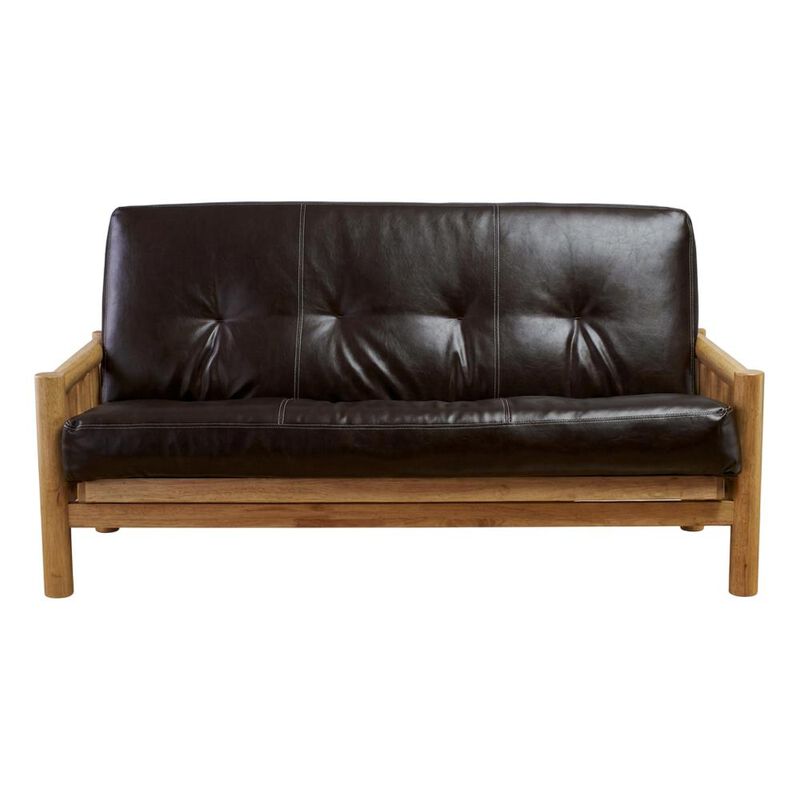 Lodge Frame-Natural Finish-Oregon Trail Java Mattress image number 0