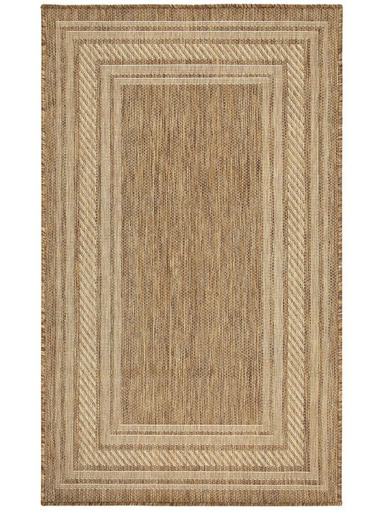 Horizon Indoor/Outdoor HOZ03 Natural 3' x 5' Rug